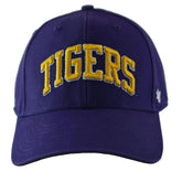 LSU Tigers NCAA '47 MVP Wordmark Logo Adjustable Purple Hat